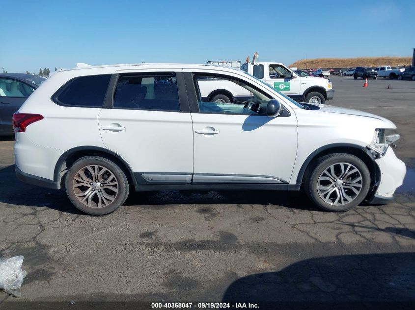 2018 Mitsubishi Outlander Es VIN: JA4AD2A3XJZ053731 Lot: 40368047