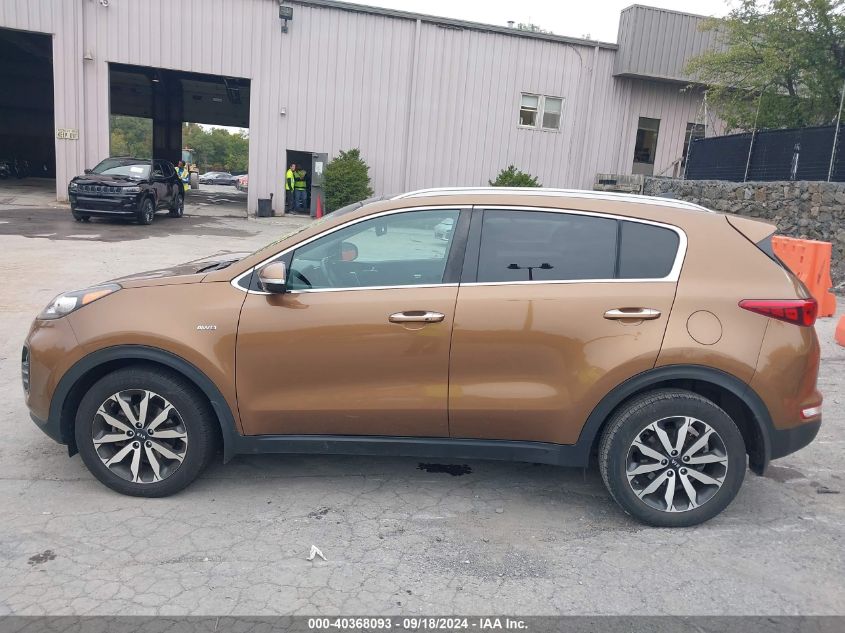 KNDPNCAC5H7202099 2017 Kia Sportage Ex