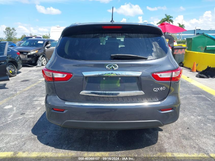 2014 Infiniti Qx60 VIN: 5N1AL0MMXEC507952 Lot: 40368107