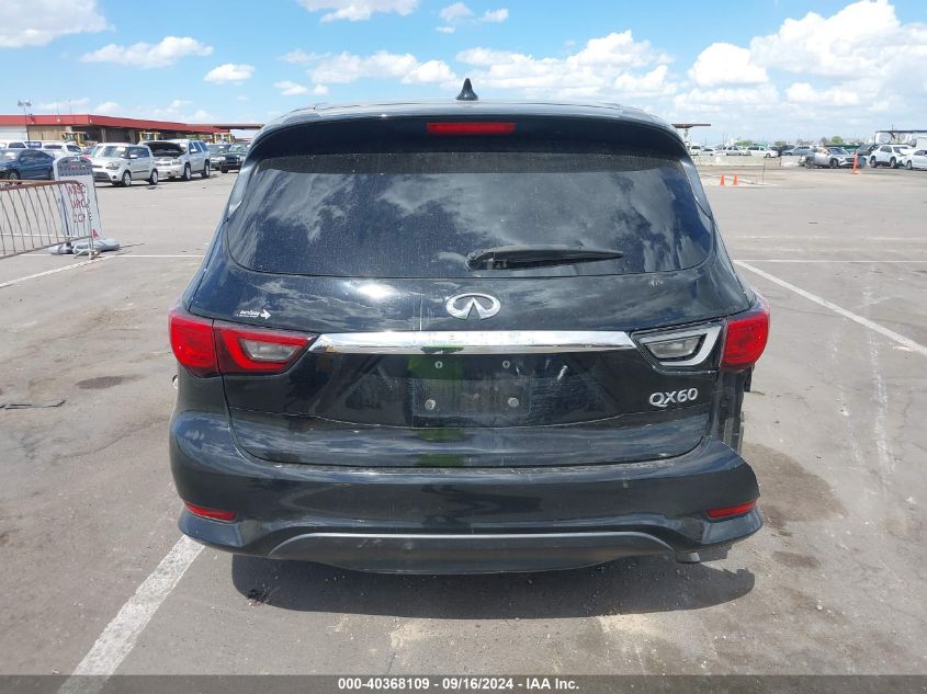 2018 Infiniti Qx60 VIN: 5N1DL0MN3JC526133 Lot: 40368109