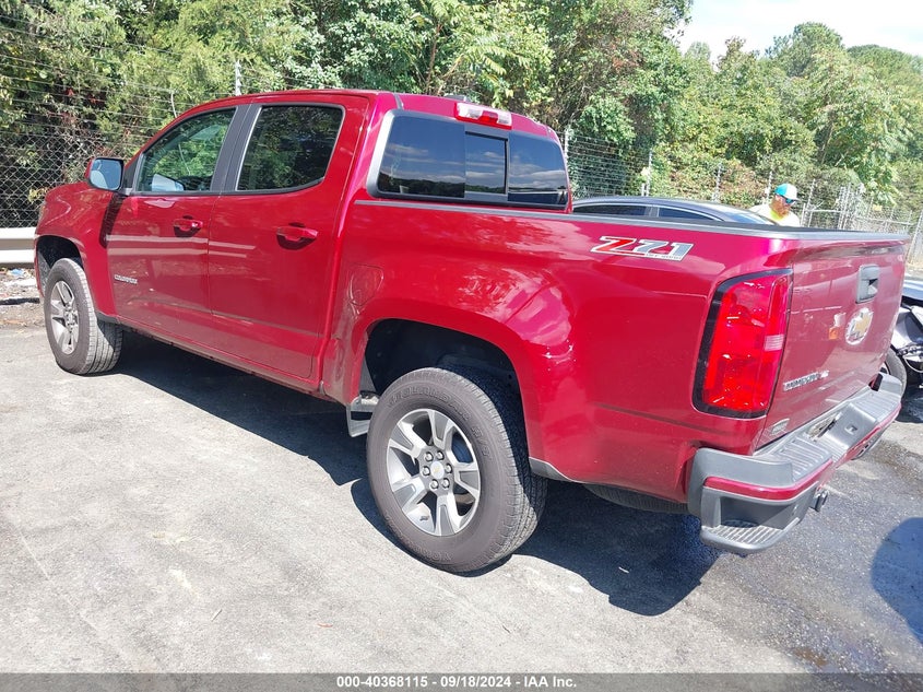 VIN 1GCGTDEN5K1158574 2019 CHEVROLET COLORADO Z71
