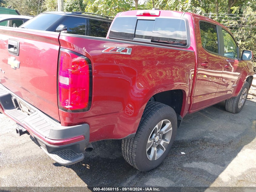 VIN 1GCGTDEN5K1158574 2019 CHEVROLET COLORADO Z71