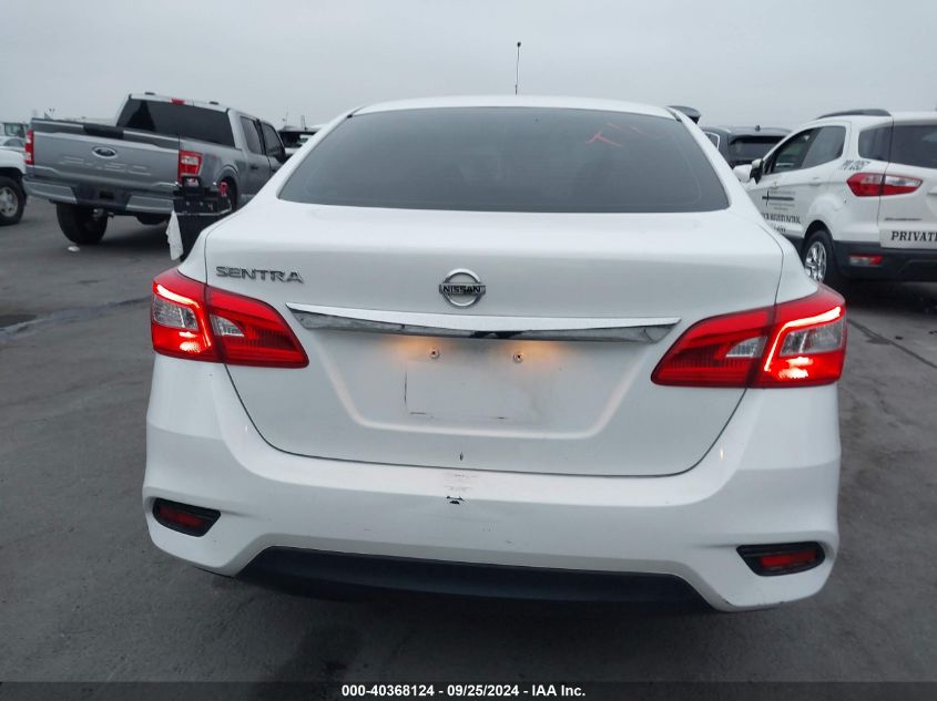 2016 Nissan Sentra S VIN: 3N1AB7AP2GY282292 Lot: 40368124