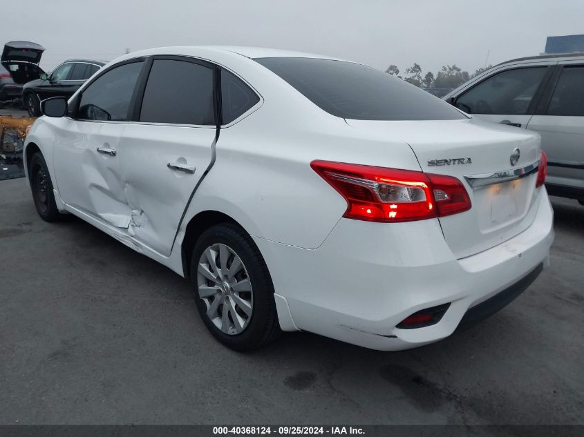 2016 NISSAN SENTRA S - 3N1AB7AP2GY282292