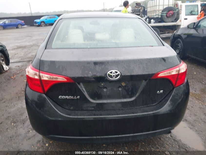 2018 TOYOTA COROLLA LE - 2T1BURHE5JC010239