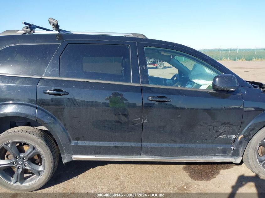 2018 Dodge Journey Crossroad Awd VIN: 3C4PDDGG0JT449454 Lot: 40368146