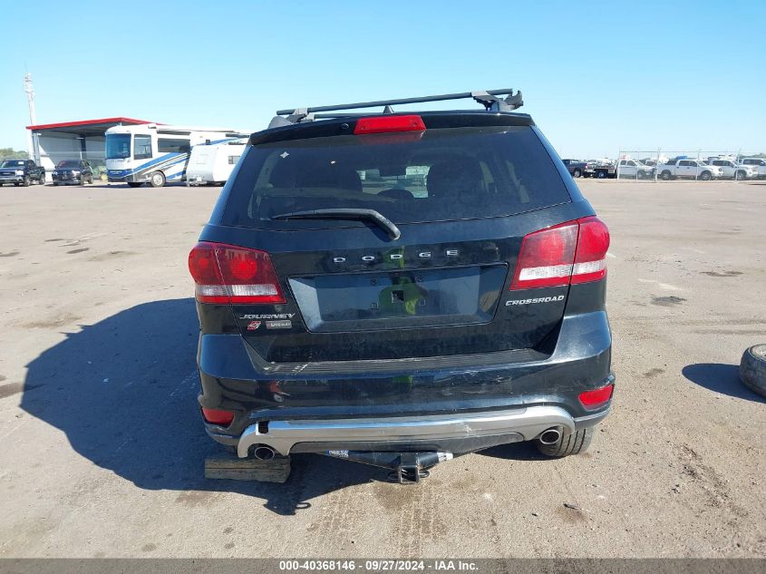 2018 Dodge Journey Crossroad Awd VIN: 3C4PDDGG0JT449454 Lot: 40368146