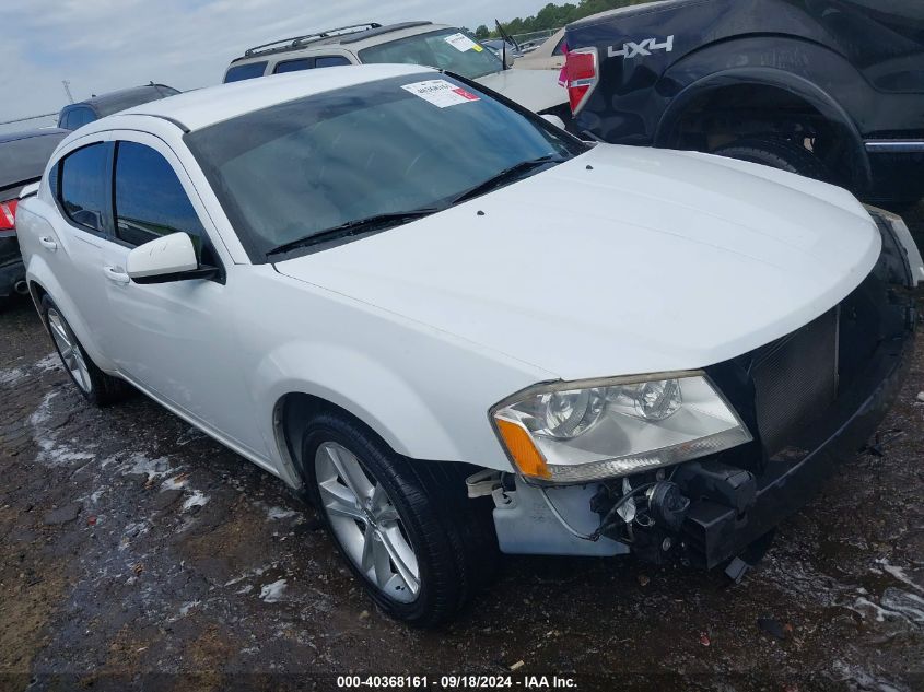 2013 Dodge Avenger Sxt VIN: 1C3CDZCB8DN633992 Lot: 40368161