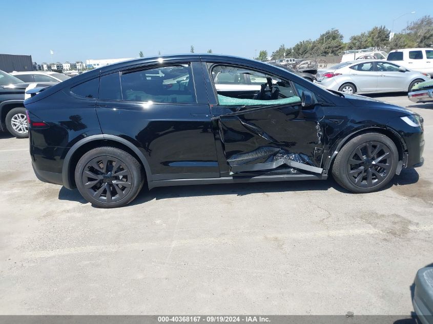 2024 Tesla Model X Long Range VIN: 7SAXCAE56RF434263 Lot: 40368167