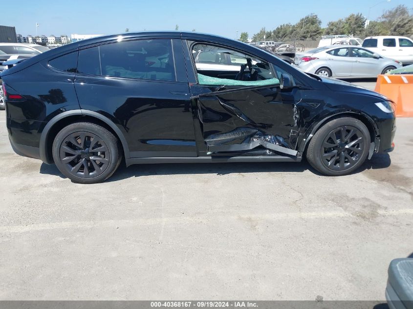 2024 Tesla Model X Long Range VIN: 7SAXCAE56RF434263 Lot: 40368167