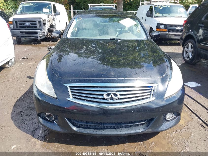 2011 Infiniti G25 Journey VIN: JN1DV6APXBM600993 Lot: 40368166