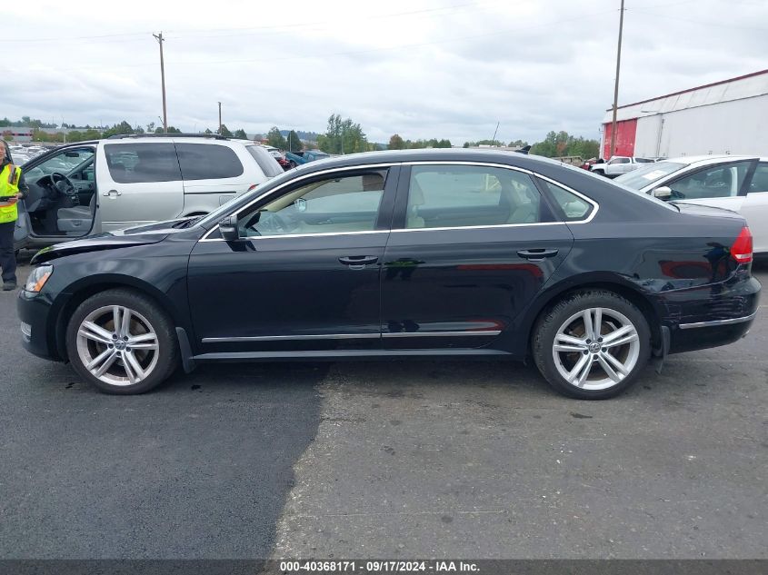 1VWBV7A31FC117862 2015 Volkswagen Passat 2.0L Tdi Se