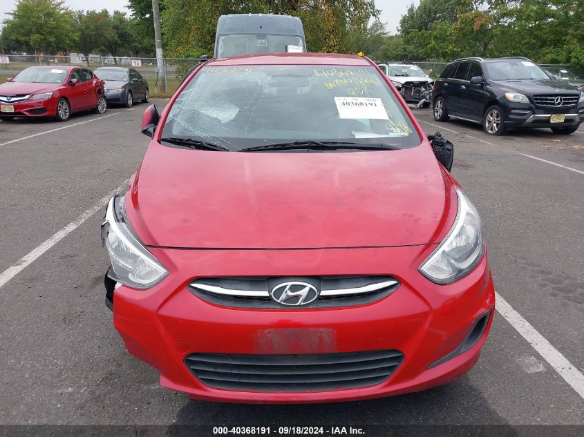 2015 Hyundai Accent Gls VIN: KMHCT4AE9FU792622 Lot: 40368191