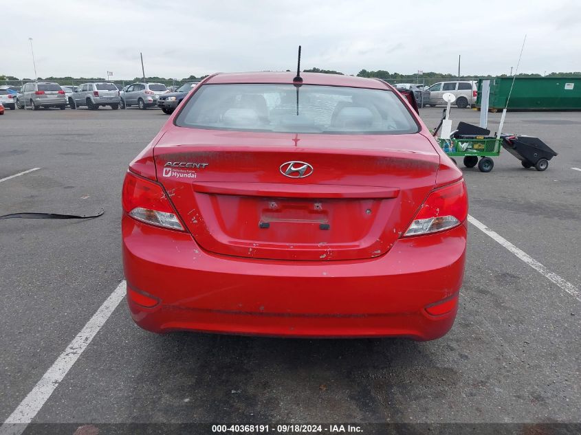 2015 Hyundai Accent Gls VIN: KMHCT4AE9FU792622 Lot: 40368191