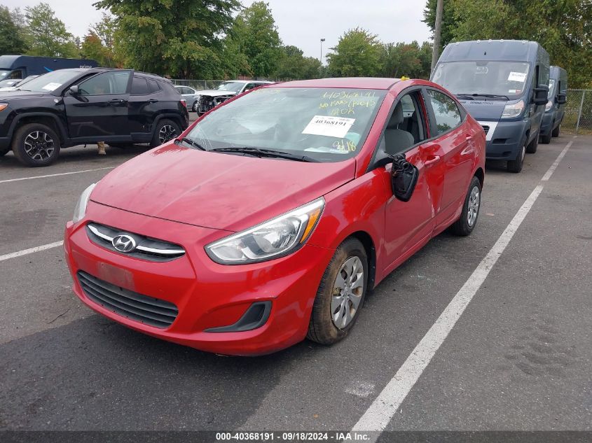 KMHCT4AE9FU792622 2015 HYUNDAI ACCENT - Image 2