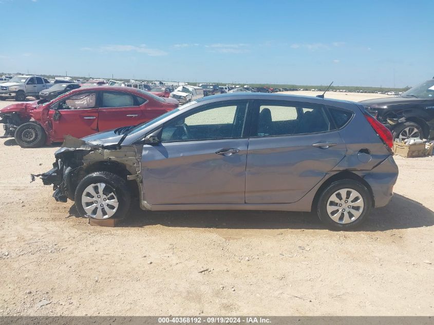 2017 Hyundai Accent Se VIN: KMHCT5AE7HU345215 Lot: 40368192