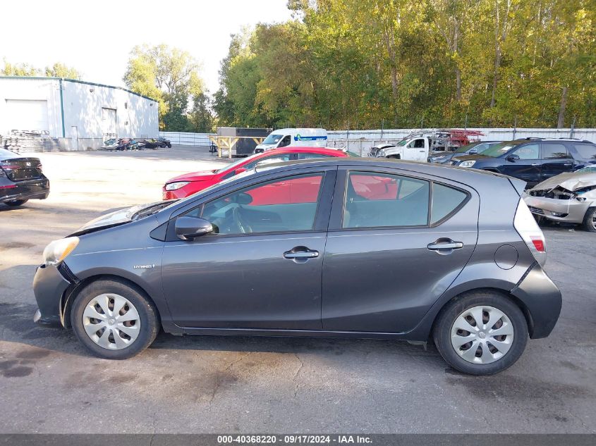 JTDKDTB38C1005841 2012 Toyota Prius C Two