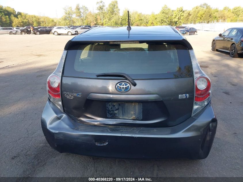 JTDKDTB38C1005841 2012 Toyota Prius C Two