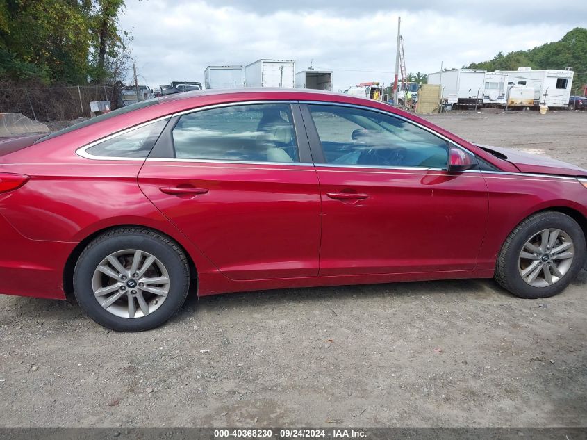 5NPE24AF7FH226395 2015 Hyundai Sonata Se