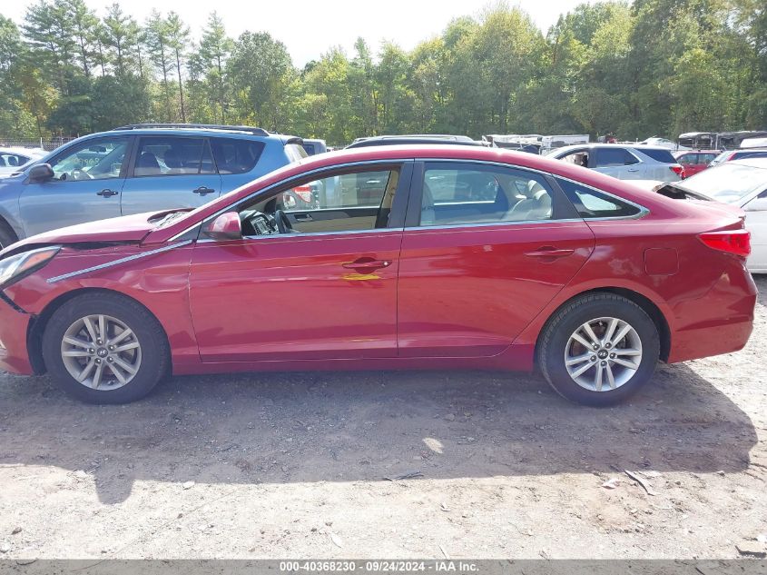 5NPE24AF7FH226395 2015 Hyundai Sonata Se