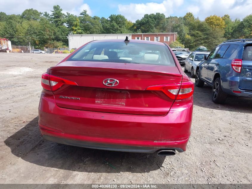 5NPE24AF7FH226395 2015 Hyundai Sonata Se