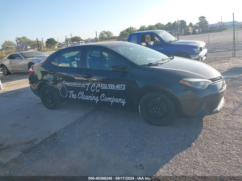 2015 Toyota Corolla Le VIN: 2T1BURHEXFC360859 Lot: 40368248