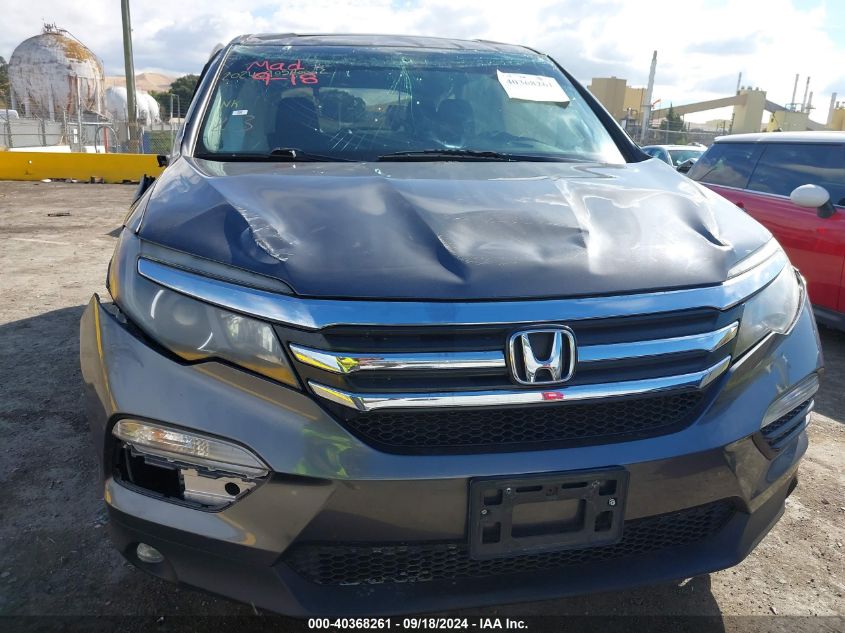 5FNYF5H52HB021556 2017 Honda Pilot Ex-L