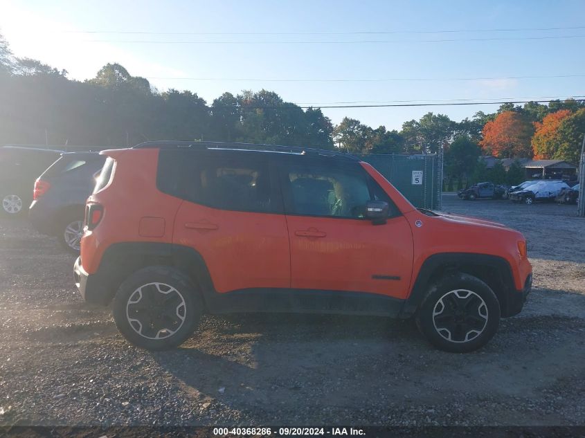 2015 Jeep Renegade Trailhawk VIN: ZACCJBCT3FPB72408 Lot: 40368286