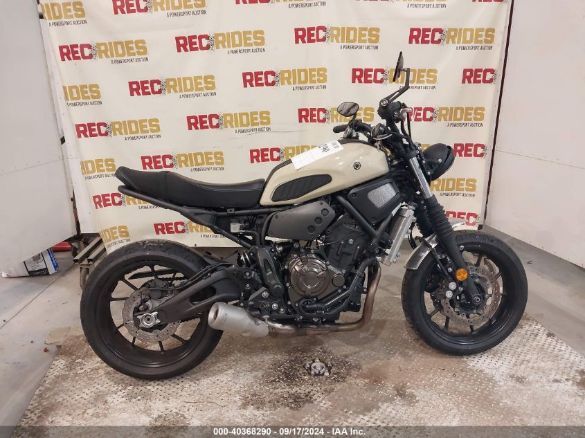 2018 Yamaha Xsr700 VIN: JYARM21E6JA000111 Lot: 40368290