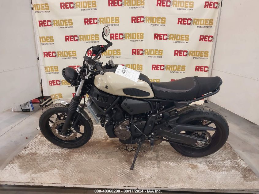 2018 Yamaha Xsr700 VIN: JYARM21E6JA000111 Lot: 40368290