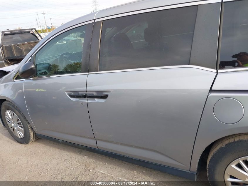 5FNRL5H2XGB102015 2016 Honda Odyssey Lx