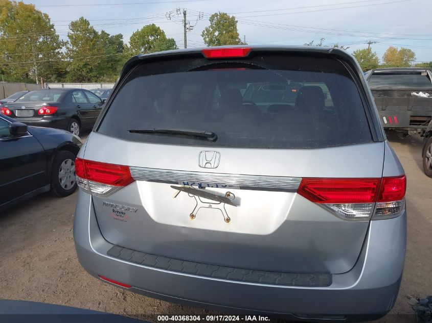 5FNRL5H2XGB102015 2016 Honda Odyssey Lx