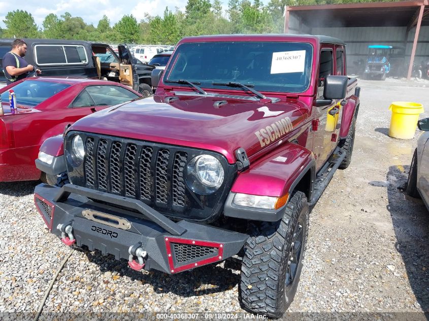 2022 Jeep Gladiator Altitude 4X4 VIN: 1C6HJTAG0NL126417 Lot: 40368307