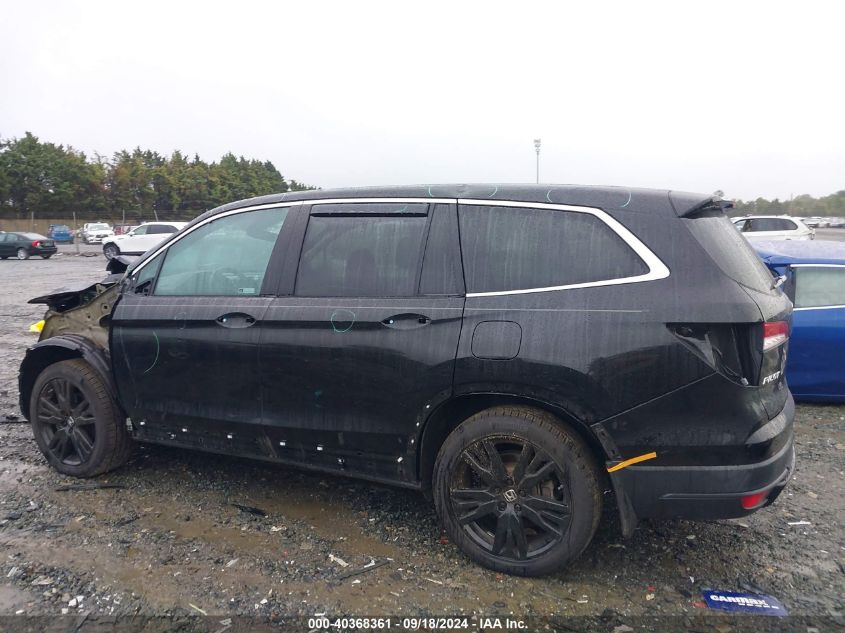 2021 Honda Pilot Se VIN: 5FNYF6H27MB065347 Lot: 40368361