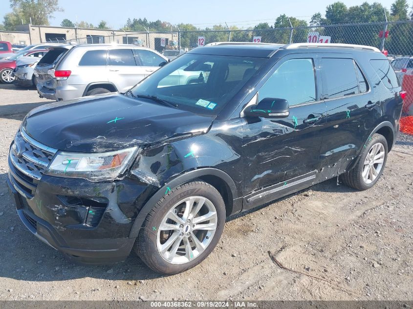 1FM5K8D88JGB98278 2018 FORD EXPLORER - Image 2