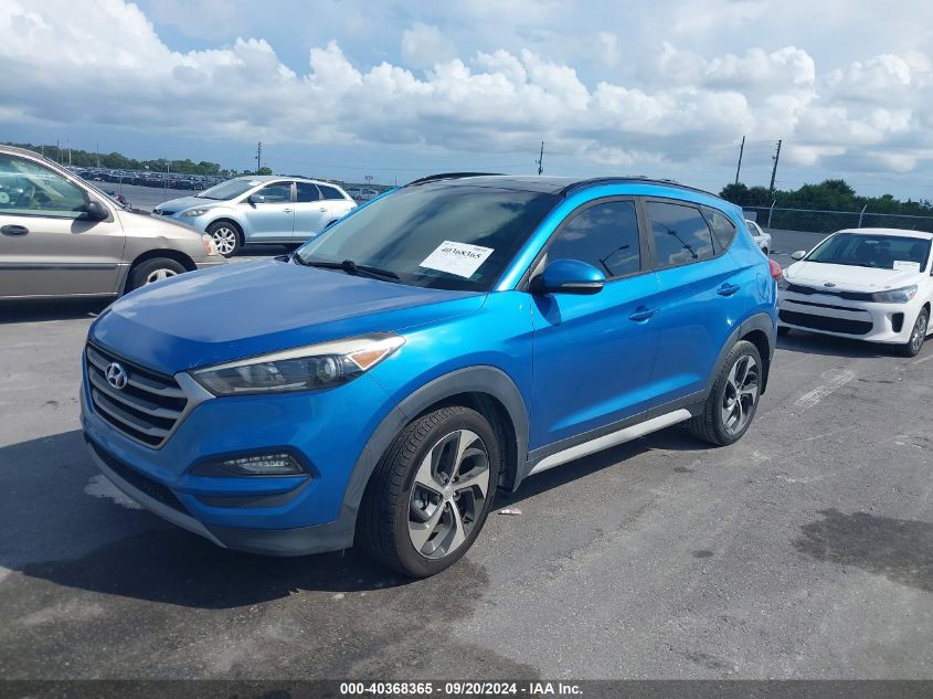 KM8J33A27JU732502 2018 HYUNDAI TUCSON - Image 2