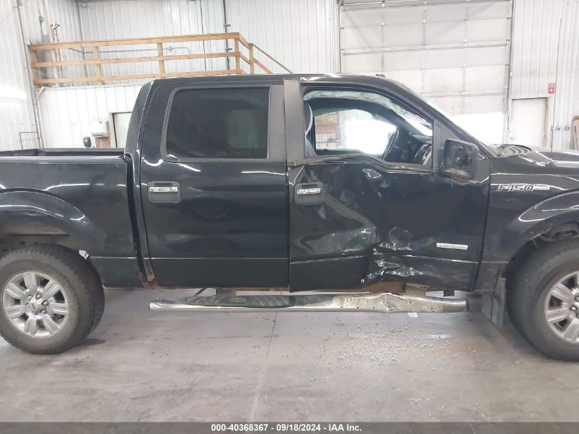 2012 Ford F150 Supercrew VIN: 1FTFW1ET6CFA96204 Lot: 40368367