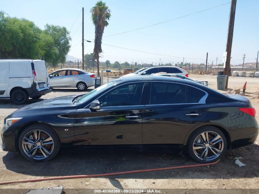 2015 Infiniti Q50 Sport VIN: JN1BV7APXFM348696 Lot: 40368388