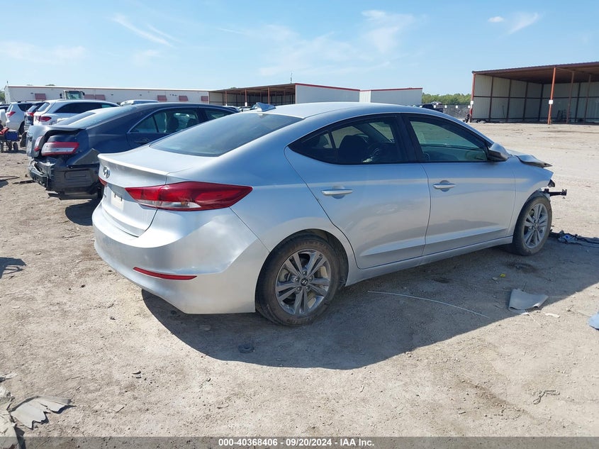 VIN KMHD84LF5JU679111 2018 HYUNDAI ELANTRA SEL