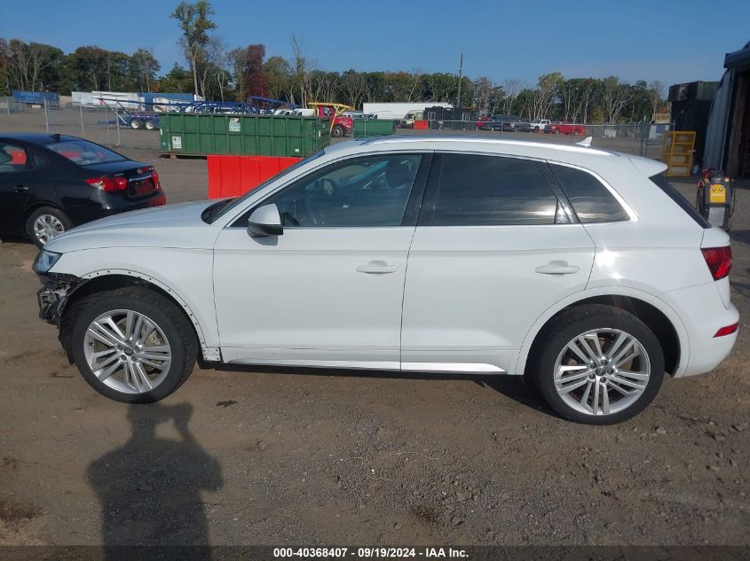 2020 Audi Q5 Premium Plus 45 Tfsi Quattro S Tronic VIN: WA1BNAFY2L2075833 Lot: 40368407