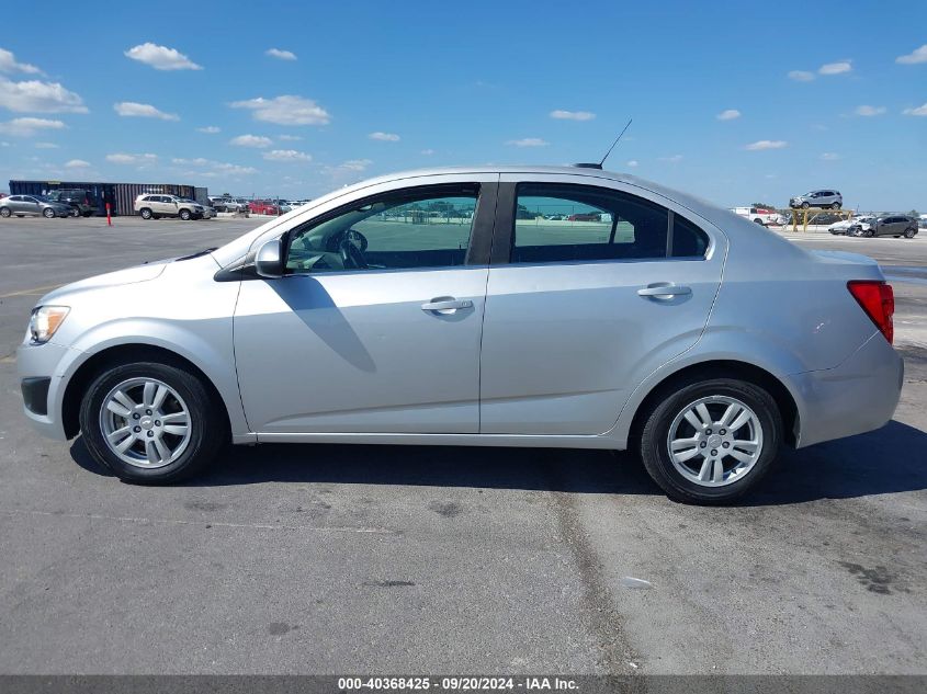 2015 Chevrolet Sonic Lt Auto VIN: 1G1JC5SG7F4112663 Lot: 40368425