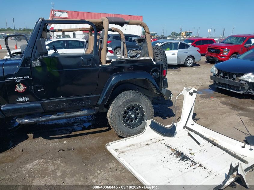 1999 Jeep Wrangler Sahara VIN: 1J4FY49S3XP420328 Lot: 40368445