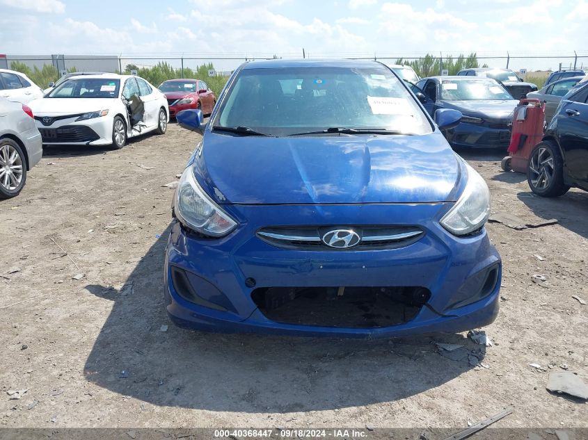 2016 Hyundai Accent Se VIN: KMHCT5AE7GU257621 Lot: 40368447