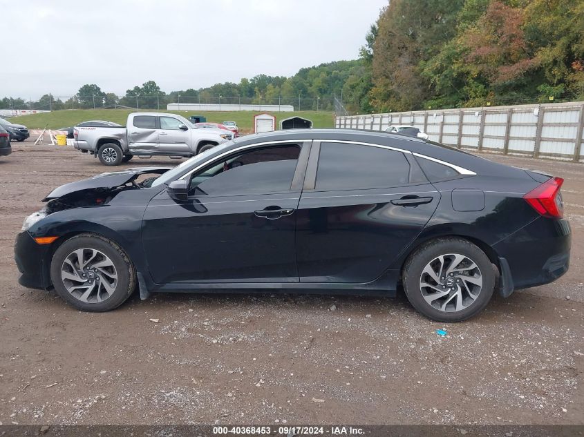 2018 Honda Civic Ex VIN: 19XFC2F75JE041024 Lot: 40368453