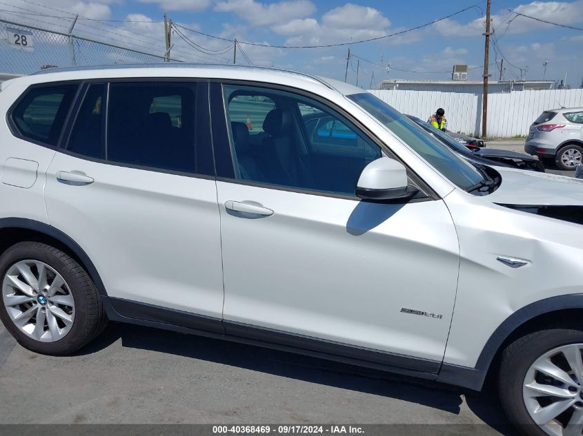 2016 BMW X3 Sdrive28I VIN: 5UXWZ7C50G0R32840 Lot: 40368469