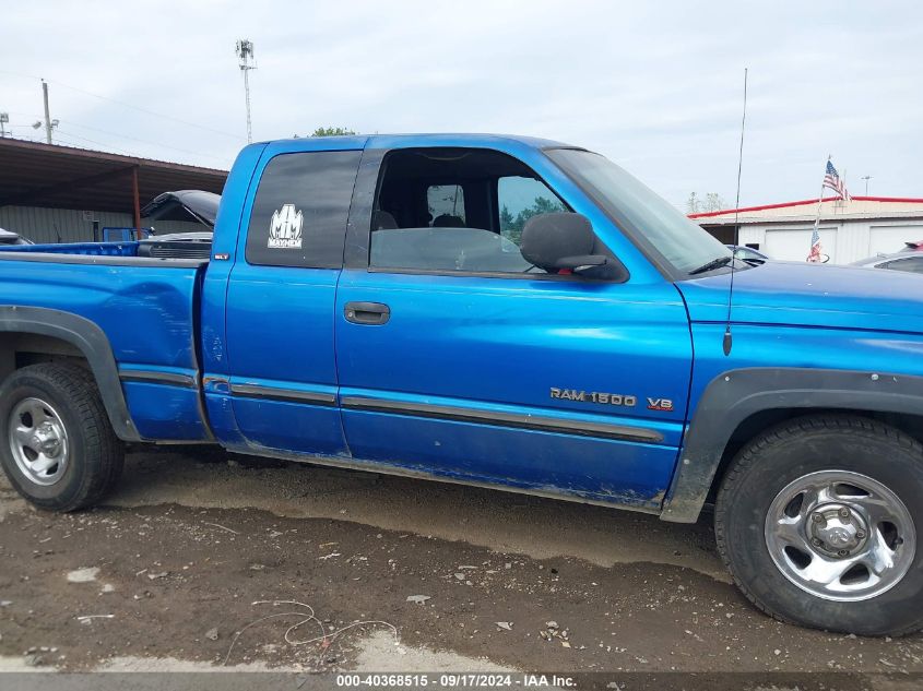 1999 Dodge Ram 1500 St VIN: 3B7HC13Y3XM531072 Lot: 40368515