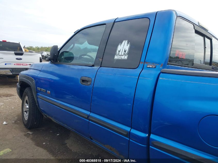 1999 Dodge Ram 1500 St VIN: 3B7HC13Y3XM531072 Lot: 40368515