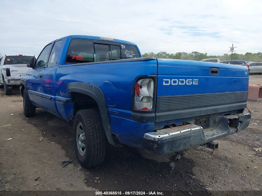 1999 Dodge Ram 1500 St VIN: 3B7HC13Y3XM531072 Lot: 40368515