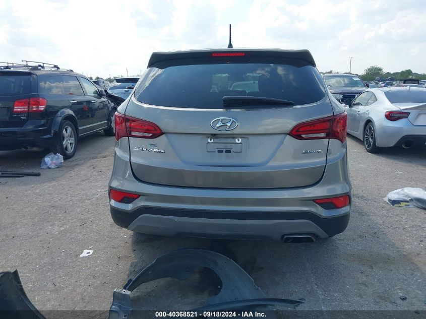 2018 Hyundai Santa Fe Sport 2.4L VIN: 5XYZT3LB7JG572479 Lot: 40368521