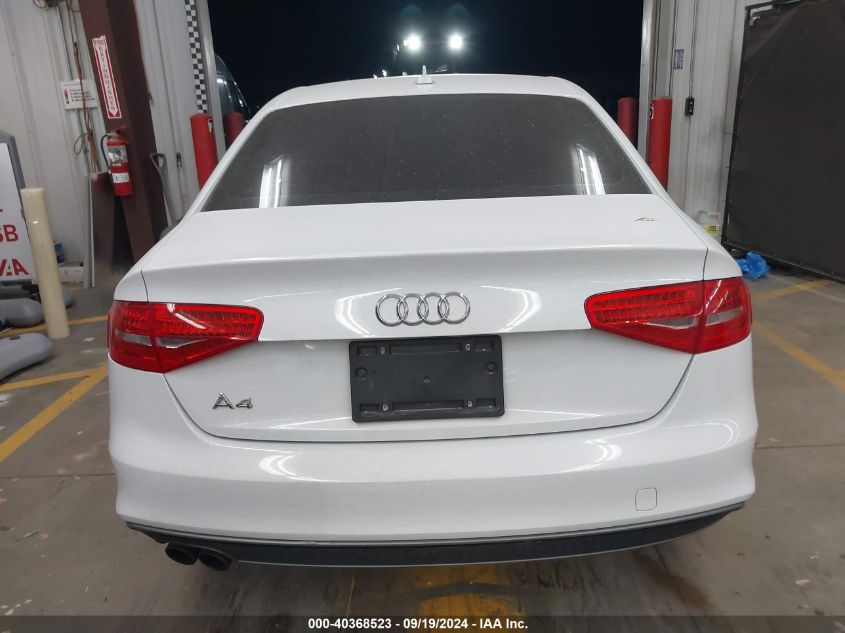 2016 Audi A4 2.0T Premium VIN: WAUAFAFL2GN003812 Lot: 40368523